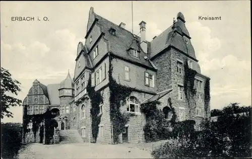 Ak Erbach im Odenwald Hessen, Kreisamt