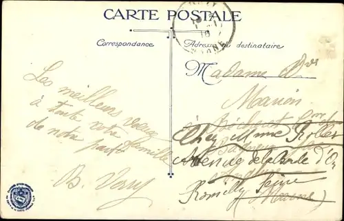 Ak General Castelnau, Joffre, Pau, Französische Heerführer