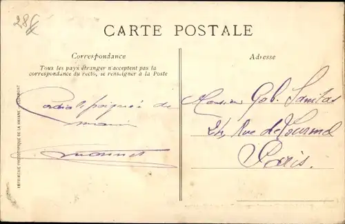 Ak Automobile, Caillois auf seinem Richard-Brasier