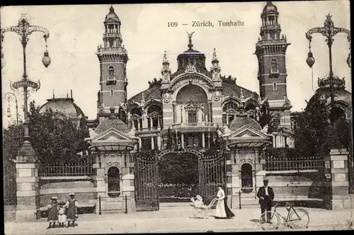 Ak Zürich Stadt Schweiz, Tonhalle