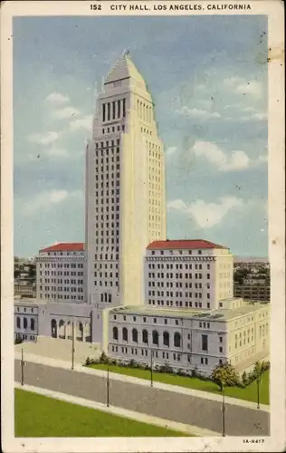 Ak Los Angeles Kalifornien USA, City Hall