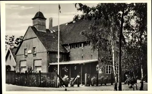 Ak Lehnitz Oranienburg in Brandenburg, Jugendherberge der Stadt Berlin