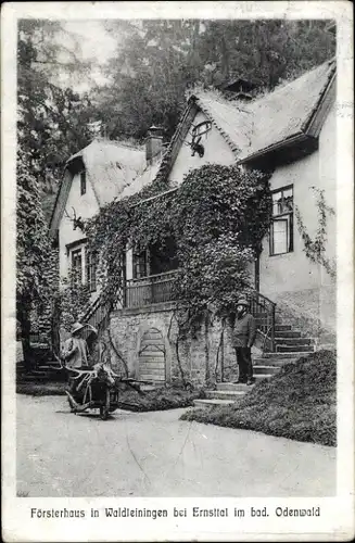 Ak Waldleiningen in der Pfalz, Försterhaus