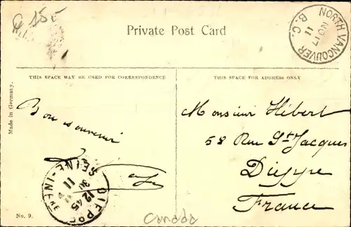 Ak Vancouver British Columbia Kanada, Granville Street