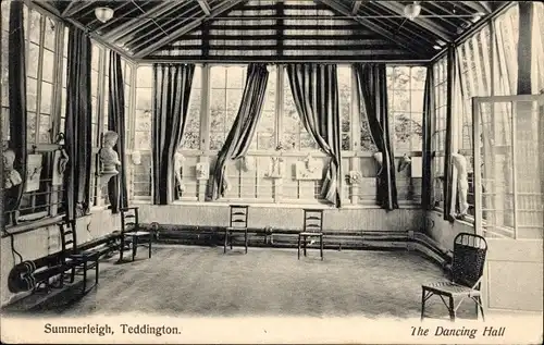 Ak Teddington London England, Summerleigh, Dancing Hall