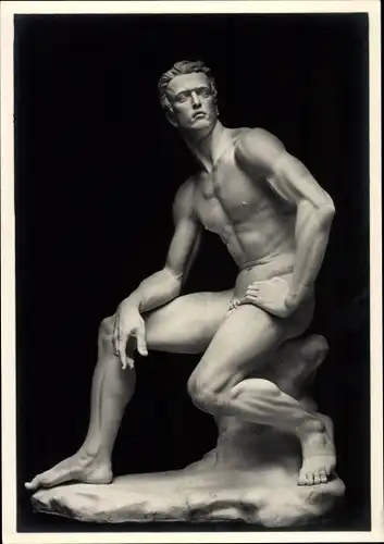 Ak Plastik Berufung, Arno Breker, Männerakt
