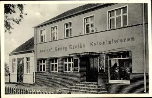 Ak Friedrichshof Dannenreich in der Mark, Gasthof, Kolonialwaren-Geschäft, Chausseestr. 3