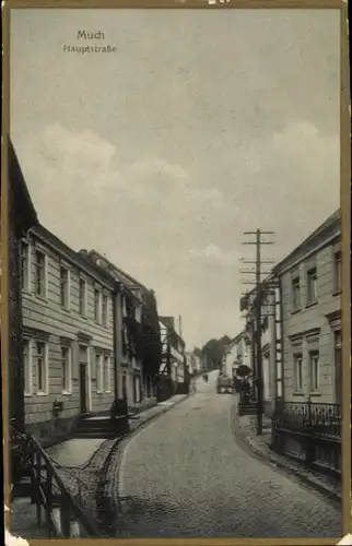 Ak Much Nordrhein Westfalen, Hauptstraße