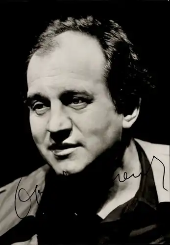 Ak Schauspieler Otto Schenk, Portrait, Autogramm