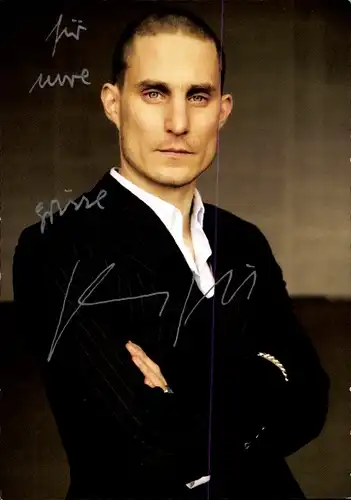 Ak Schauspieler Clemens Schick, Portrait, Autogramm