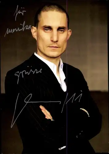 Ak Schauspieler Clemens Schick, Portrait, Autogramm