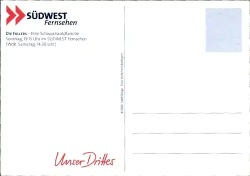 Ak Schauspieler Peter Schell, Portrait, Autogramm, die Fallers, Karl