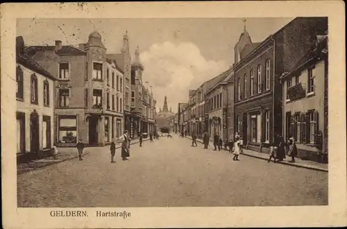 Ak Geldern am Niederrhein, Hartstraße