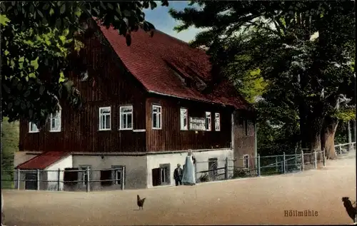 Ak Penig in Sachsen, Restaurant Höllmühle