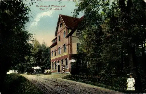 Ak Heiligenhaus in Nordrhein Westfalen, Restaurant Werkerwald