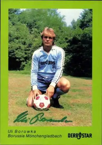 Ak Fußball, Uli Borowka, Borussia Mönchengladbach, Autogramm