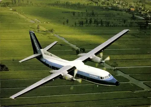 Ak Passagierflugzeug, Fokker F-27 Friendship