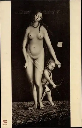 Künstler Ak Cranach, L., Venus und Amor
