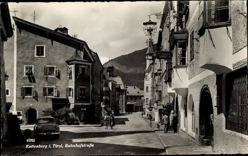 Ak Rattenberg in Tirol, Bahnhofstraße