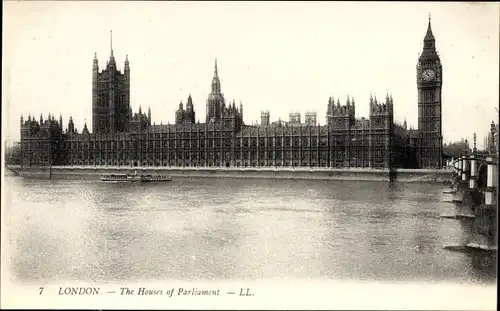 AK City of Westminster London England, Houses of Parliament