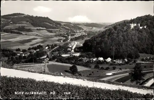 Ak Schwarzenbach an der Pielach in Niederösterreich, Gesamtansicht