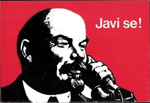 Ak Wladimir Iljitsch Lenin am Telefon, Javi se