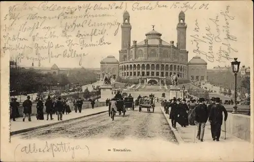 Ak Paris XVI Passy, Trocadere