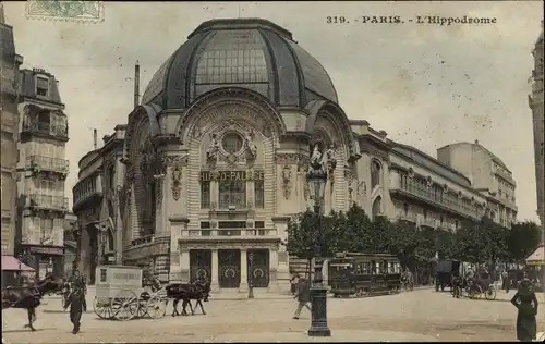 Ak Paris XVI Passy, Hippodrom