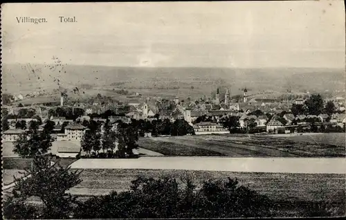 Ak Villingen im Schwarzwald, Panorama