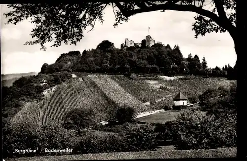 Ak Badenweiler im Schwarzwald, Bergruine