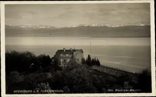 Ak Meersburg am Bodensee, Fürstenhäusl