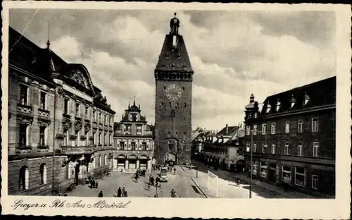 Ak Speyer am Rhein, Altpörtel