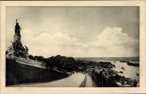 Ak Rüdesheim am Rhein, Niederwald Nationaldenkmal