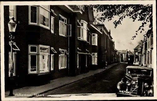 Ak Nijkerk Gelderland, Holkerstraat