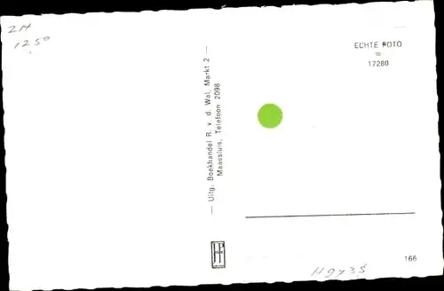 Ak Maassluis Südholland, Kirche