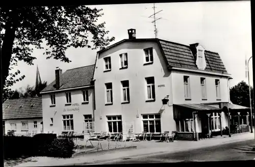 Ak Groesbeek Gelderland, Hotel Café De Locomotief