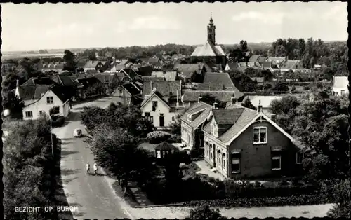 Ak Burgh Zeeland, Gezciht op Burg, Ortsansicht