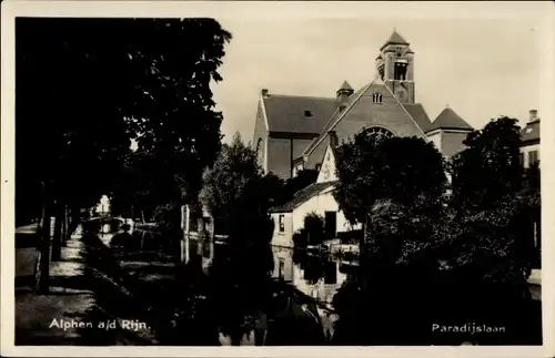 Ak Alphen aan den Rijn Südholland, Paradijslaan