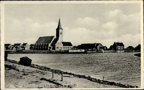 Ak Middenmeer Nordholland, Niederlande. Rev. Kirche