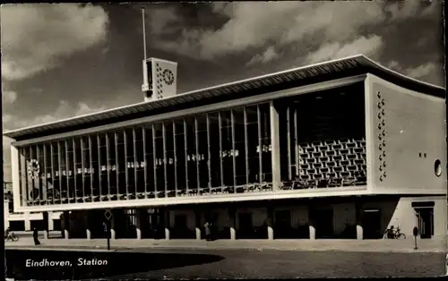 Ak Eindhoven Nordbrabant Niederlande, Bahnhof