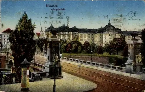 Ak München, Ludwigsbrücke