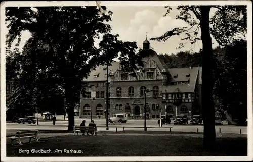 Ak Bergisch Gladbach Nordrhein Westfalen, Rathaus