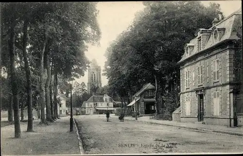 Ak Senlis-Oise, Eingang zur Stadt