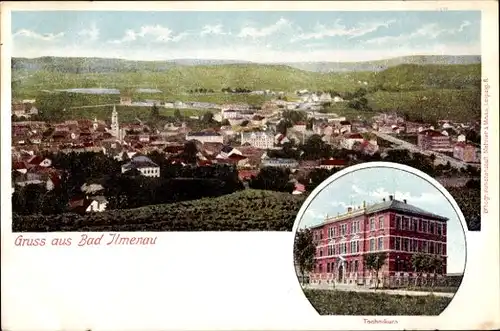 Ak Ilmenau in Thüringen, Technikum, Panorama