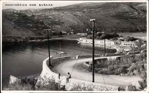 Ak Martinscica Kroatien, Teilansicht