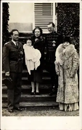 Ak Soestdijk Utrecht, König Leopold von Belgien, Königin Wilhelmina der Niederlande, Juliana,Beatrix