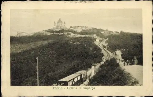 Ak Torino Turin Piemonte, Collina di Superga