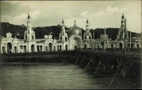 Ak Torino Turin Piemonte, Esposizione Internazionale 1911, Podiglioni degli Italiani all' Estero
