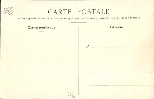 Ak Circuit de la Seine Inferieure 1907, ACF Grand Prix, Duray auf Dietrichs Voiture Lorraine