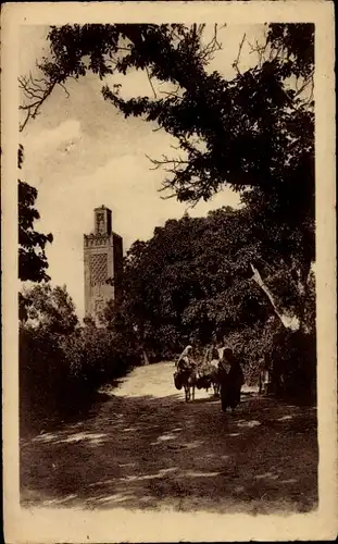 Ak Rabat Marokko, Turm